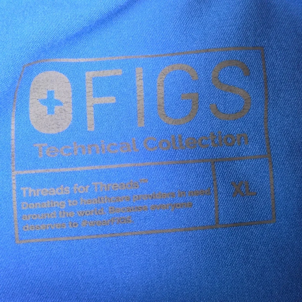FIGS‎ Pisco Scrub Pants Mens XL Blue Medical Dental Vet Scrubs